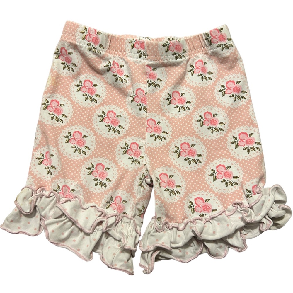 Swoon Baby Clothing floral ruffle shorts size 5